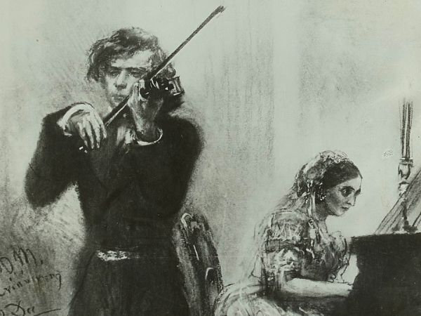 Clara Schumann and Joseph Joachim