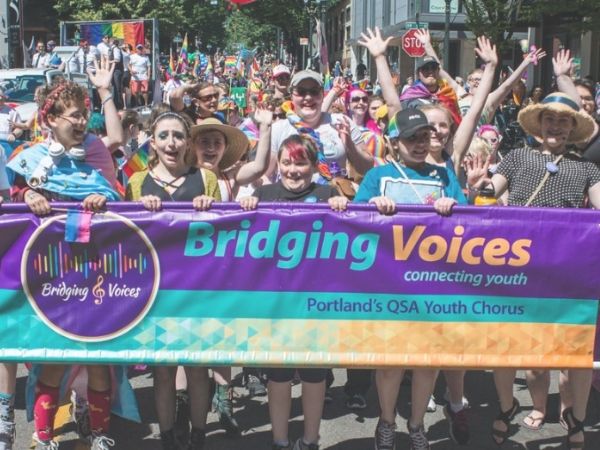 Parade photo of Bridging Voices choir