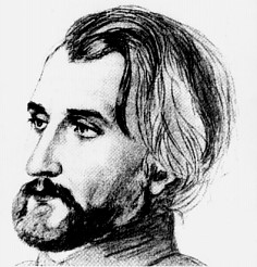 Portrait of Turgenev by Pauline Viardot