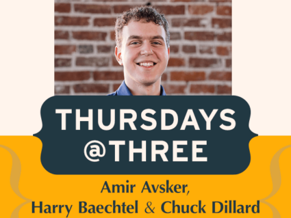 Spotlight image for Thursdays @ Three: Amir Avsker, Harry Baechtel & Chuck Dillard